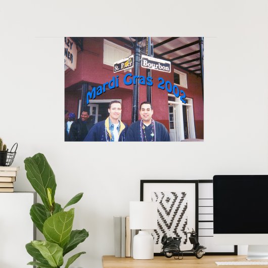 Mardi Gras 2002 Poster (Thuiskantoor)