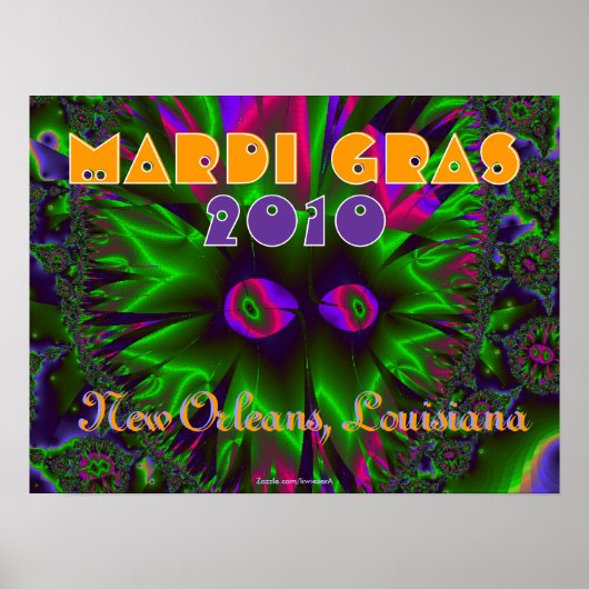Mardi Gras 2010 Poster (Voorkant)