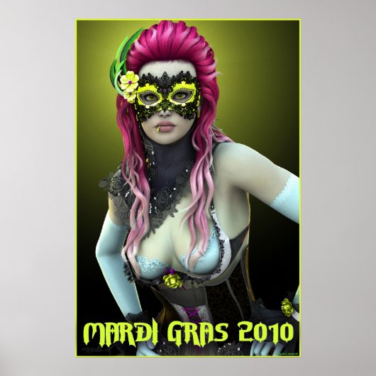 Mardi Gras 2010 Poster (Voorkant)