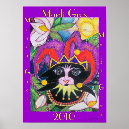 Mardi Gras 2010 Poster (Voorkant)