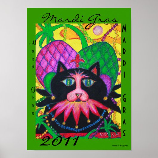Mardi Gras 2011 Mardi Gras Poster (Voorkant)