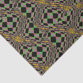 Mardi Gras 2017 Paars, Green en Gold Argyle Tissuepapier (Detail)