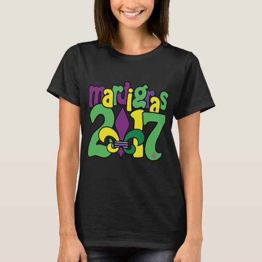 Mardi Gras 2017 T-shirt (Voorkant)