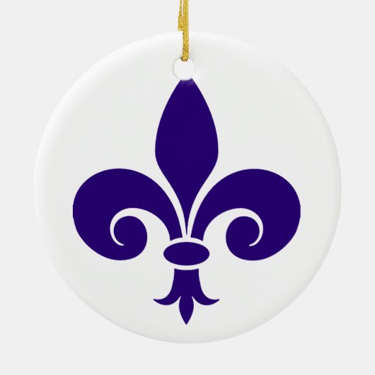 Mardi Gras 2018 Masker Keramisch Ornament (Achterkant)