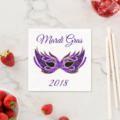 Mardi Gras 2018 Masker Servetten (Insitu)
