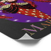 Mardi Gras 2021  dame New Orleans Poster (Hoek)