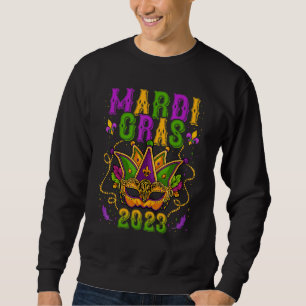Mardi Gras 2023 New Orleans Optocht Carnaval Fee Trui