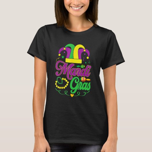 Mardi Gras 2023 Parade Party Let the Shenanigans B T-shirt (Voorkant)