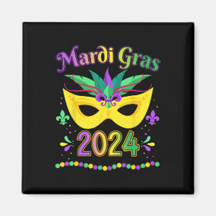 Mardi Gras 2024 Jester Outfit Kinder Meisjes Jonge Magneet