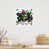 Mardi Gras 2024 Poster (Keuken)