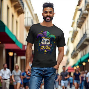 Mardi Gras 2025: kralen, maskers en herinneringen T-shirt