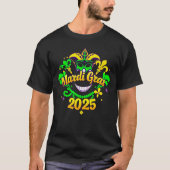 Mardi Gras 2025: Laat de goede tijden rollen! T-shirt (Voorkant)