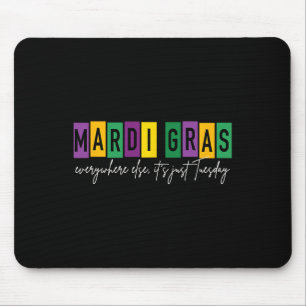 Mardi Gras 2025 Overal anders is het gewoon dinsda Muismat