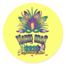 Mardi Gras 2025 Sticker