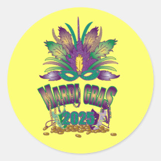 Mardi Gras 2025 Sticker