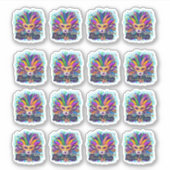 Mardi Gras '24 stickers (Voorkant)