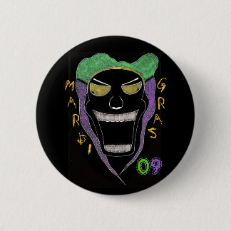MARDI GRAS 2K9 RONDE BUTTON 5,7 CM