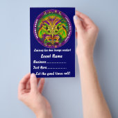 Mardi Gras 5,5 x 8,5 inch (Uitzicht notities) Flyer (Hand)