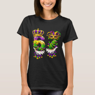 Mardi Gras 67 Zes Zeven Meme Narrenhoed Kralen Han T-shirt