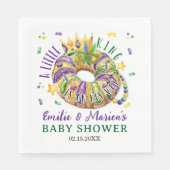 Mardi Gras A little King in on his way Servet (Voorkant)