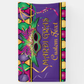 Mardi Gras, Aangepaste Partij Spandoek (Verticaal)