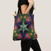 Mardi Gras Abstract kleurrijk Tote Bag (Dichtbij)
