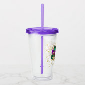 Mardi Gras Acryl Tumbler Acryl Drinkbeker (Rechts)
