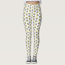Mardi Gras - Alle King Cakes Leggings