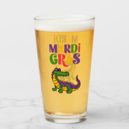 Mardi Gras Alligator, Mardi Gras Partij Glas