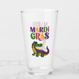 Mardi Gras Alligator, Mardi Gras Partij Glas