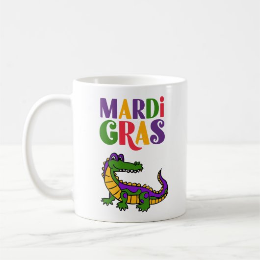 Mardi Gras Alligator, Mardi Gras Partij Koffiemok (Links)