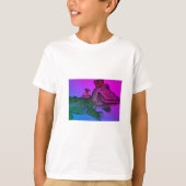 Mardi Gras Alligator met Crawfish T-shirt (Voorkant)