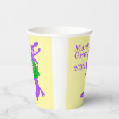 Mardi Gras Alligator Paper Cups Papieren Bekers (Rechts)