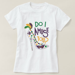Mardi Gras amuseer je met Mardi Gras T-shirt