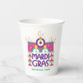 Mardi Gras Arch, Galveston, Texas Papieren Bekers (Voorkant)