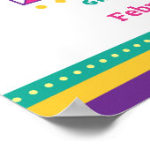 Mardi Gras Arch, Galveston, Texas Poster (Hoek)