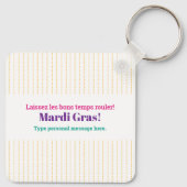 Mardi Gras Arch, Galveston, Texas Sleutelhanger (Achterkant)