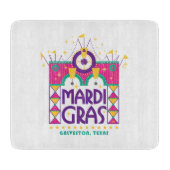 Mardi Gras Arch, Galveston, Texas Snijplank (Voorkant)