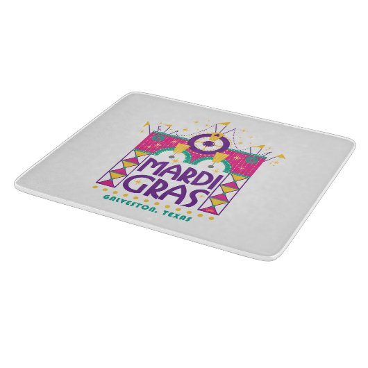 Mardi Gras Arch, Galveston, Texas Snijplank (Hoek)