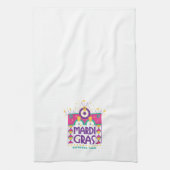 Mardi Gras Arch, Galveston, Texas Theedoek (Verticaal)