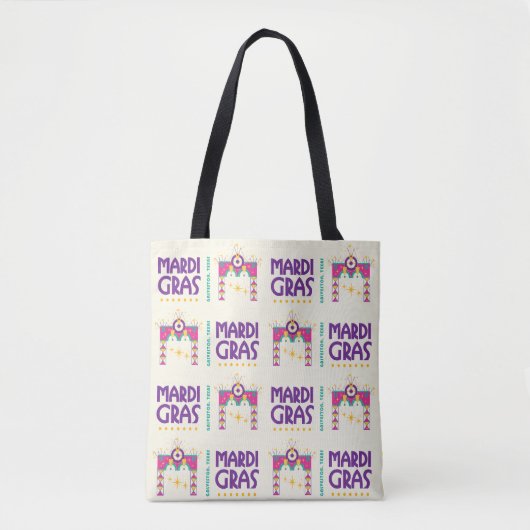 Mardi Gras Arch, Galveston, Texas Tote Bag (Voorkant)