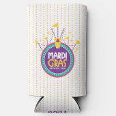 Mardi Gras Arch inspireerde stippen, Galveston, Te Seltzer Blikjeskoeler (Voorkant)