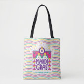Mardi Gras Arch kralen, Galveston, Texas Tote Bag (Voorkant)