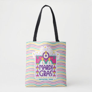 Mardi Gras Arch kralen, Galveston, Texas Tote Bag