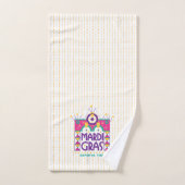 Mardi Gras Arch stippen, Galveston, Texas Handdoek (Handdoek)