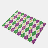 Mardi Gras Argyle Doormat Deurmat (Schuin)
