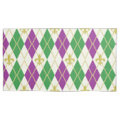 Mardi Gras Argyle Kussensloop (Voorkant)