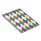 Mardi Gras Argyle Notitieboek (Rechterzijde)