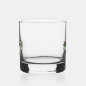 Mardi Gras Argyle Whisky Glas (Links)