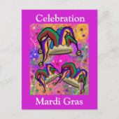 MARDI GRAS ART BRIEFKAART (Voorkant)